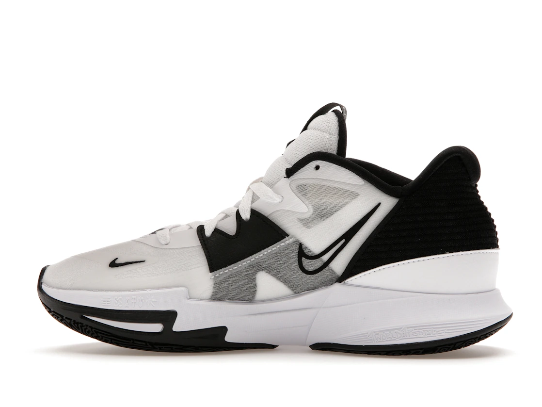 Vue 20 de Nike Kyrie 5 Low TB White Black