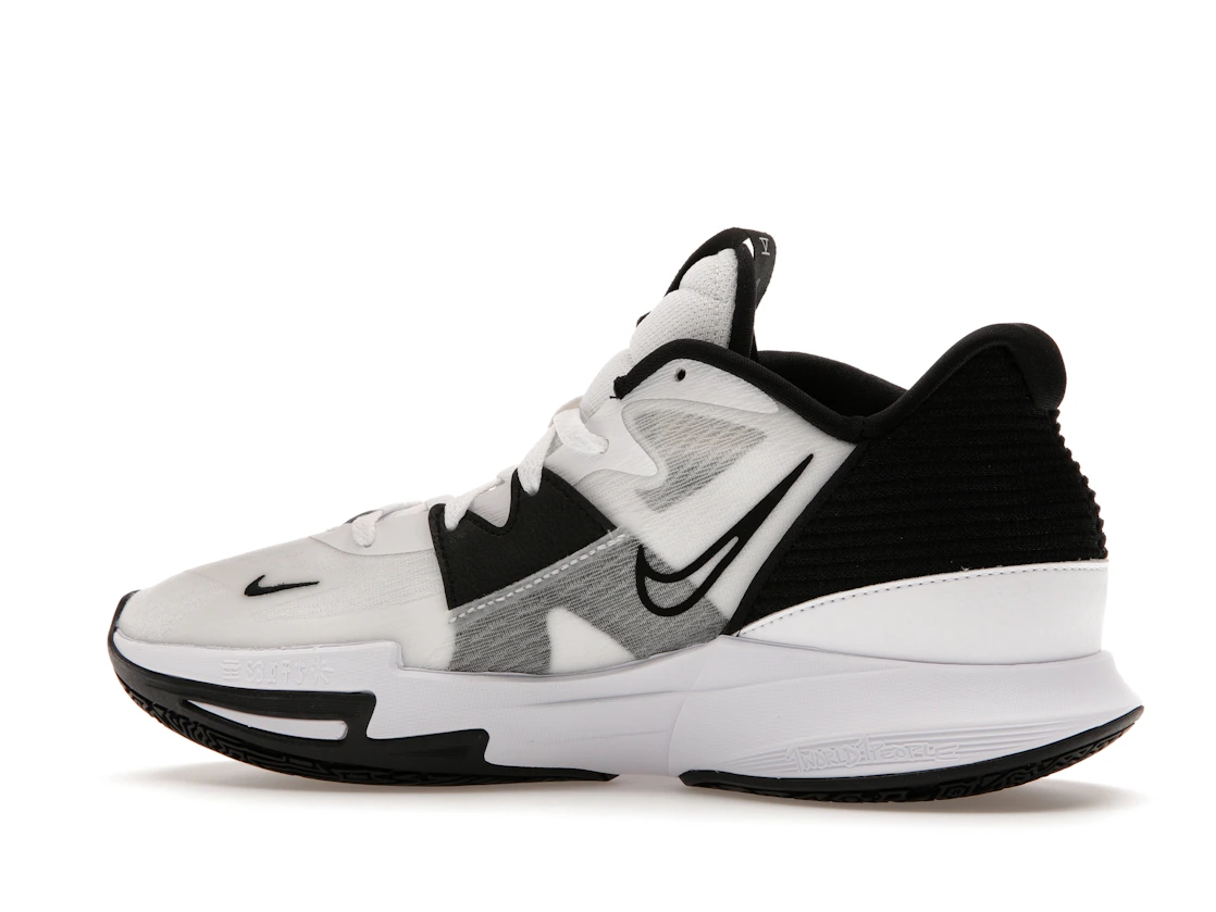 Vue 21 de Nike Kyrie 5 Low TB White Black