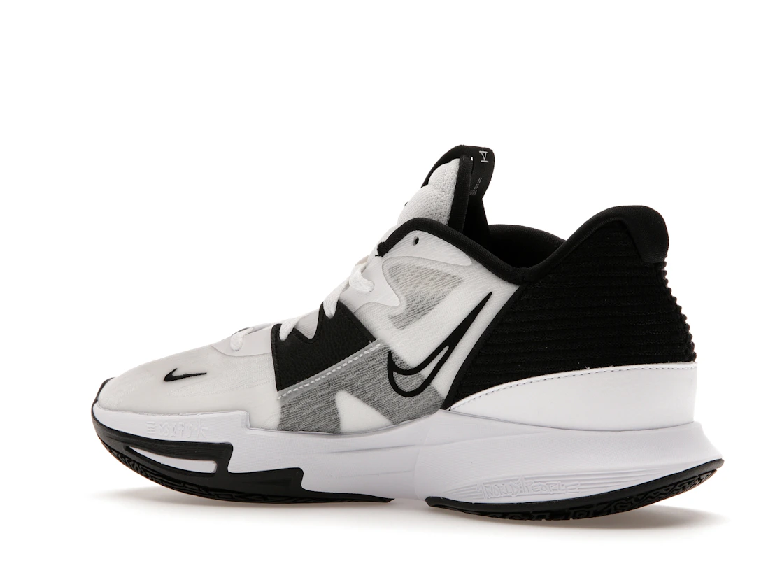 Vue 22 de Nike Kyrie 5 Low TB White Black