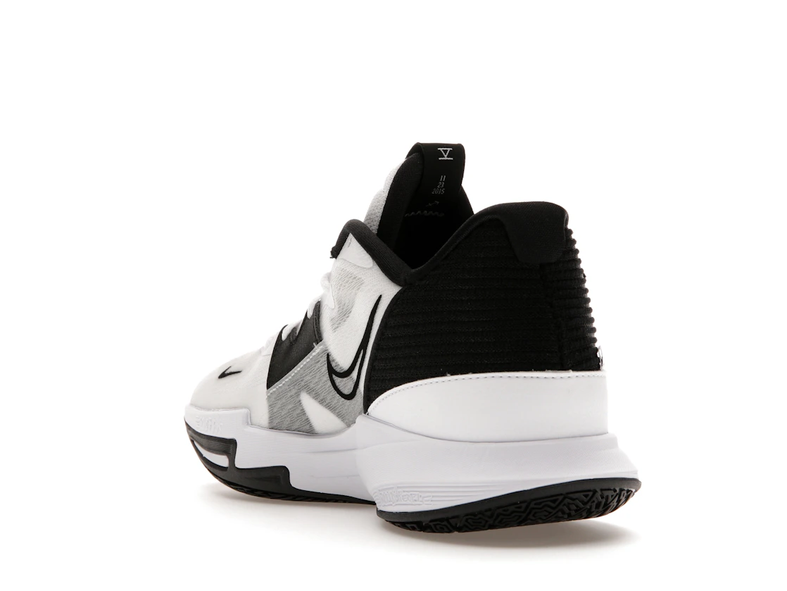 Vue 25 de Nike Kyrie 5 Low TB White Black