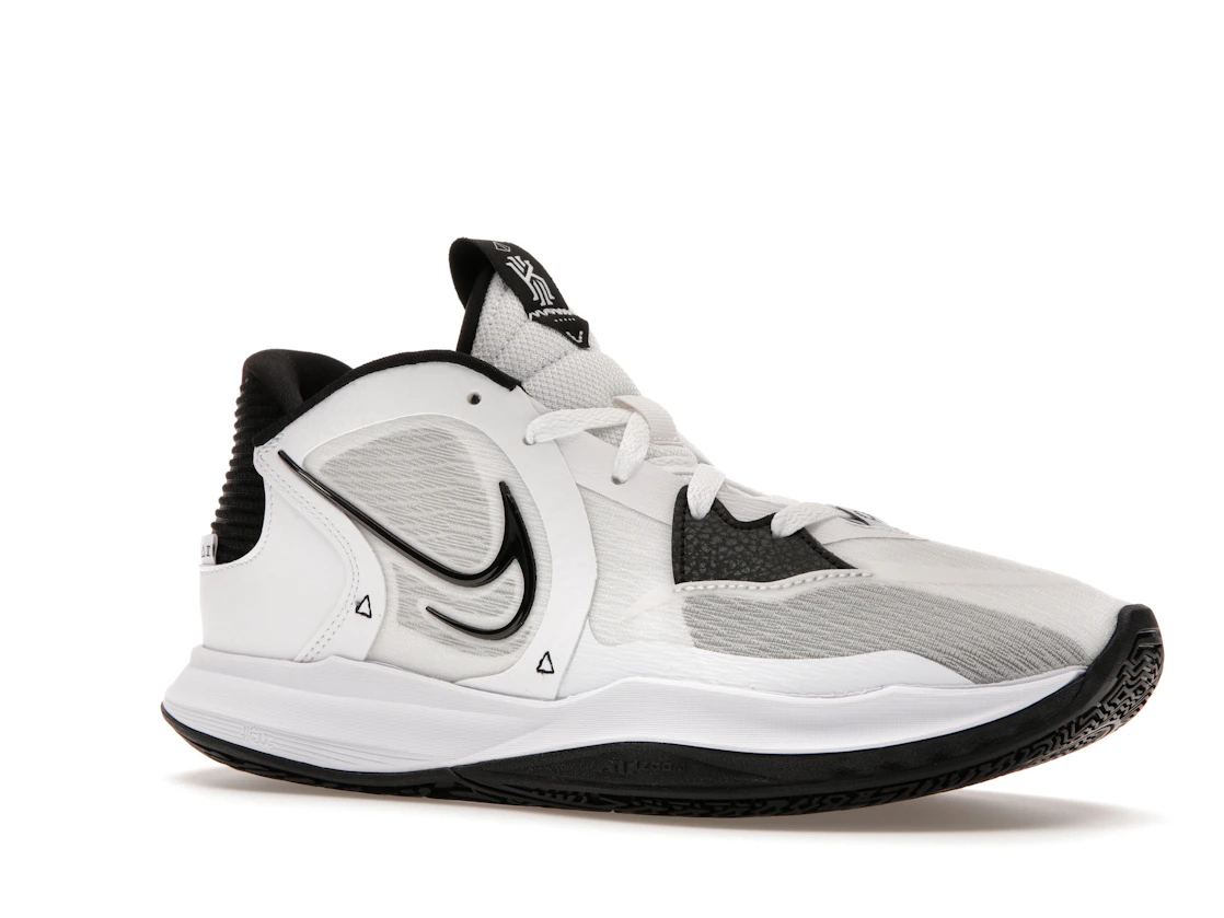 Vue 4 de Nike Kyrie 5 Low TB White Black