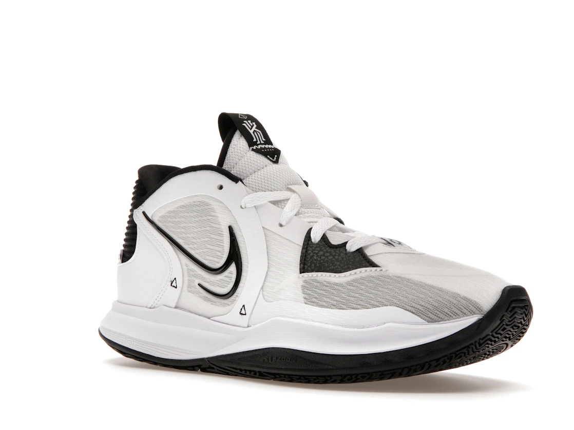 Vue 5 de Nike Kyrie 5 Low TB White Black