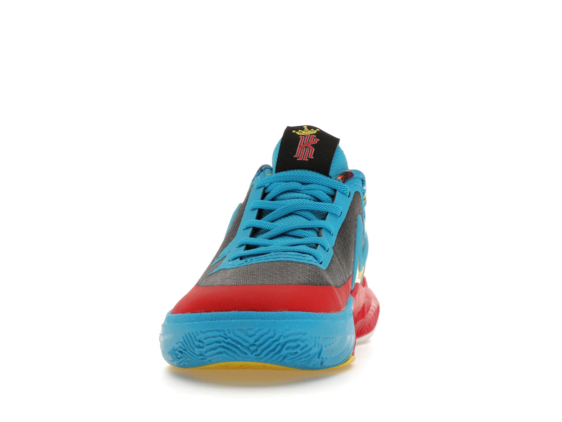 Vue 11 de Nike Kyrie 8 GO SE Black Blue Tour Yellow (PS)