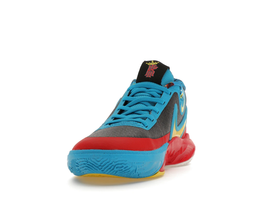 Vue 12 de Nike Kyrie 8 GO SE Black Blue Tour Yellow (PS)