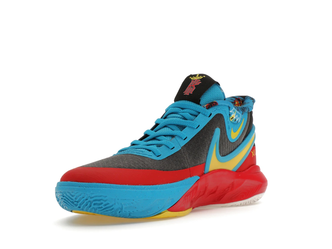 Vue 14 de Nike Kyrie 8 GO SE Black Blue Tour Yellow (PS)