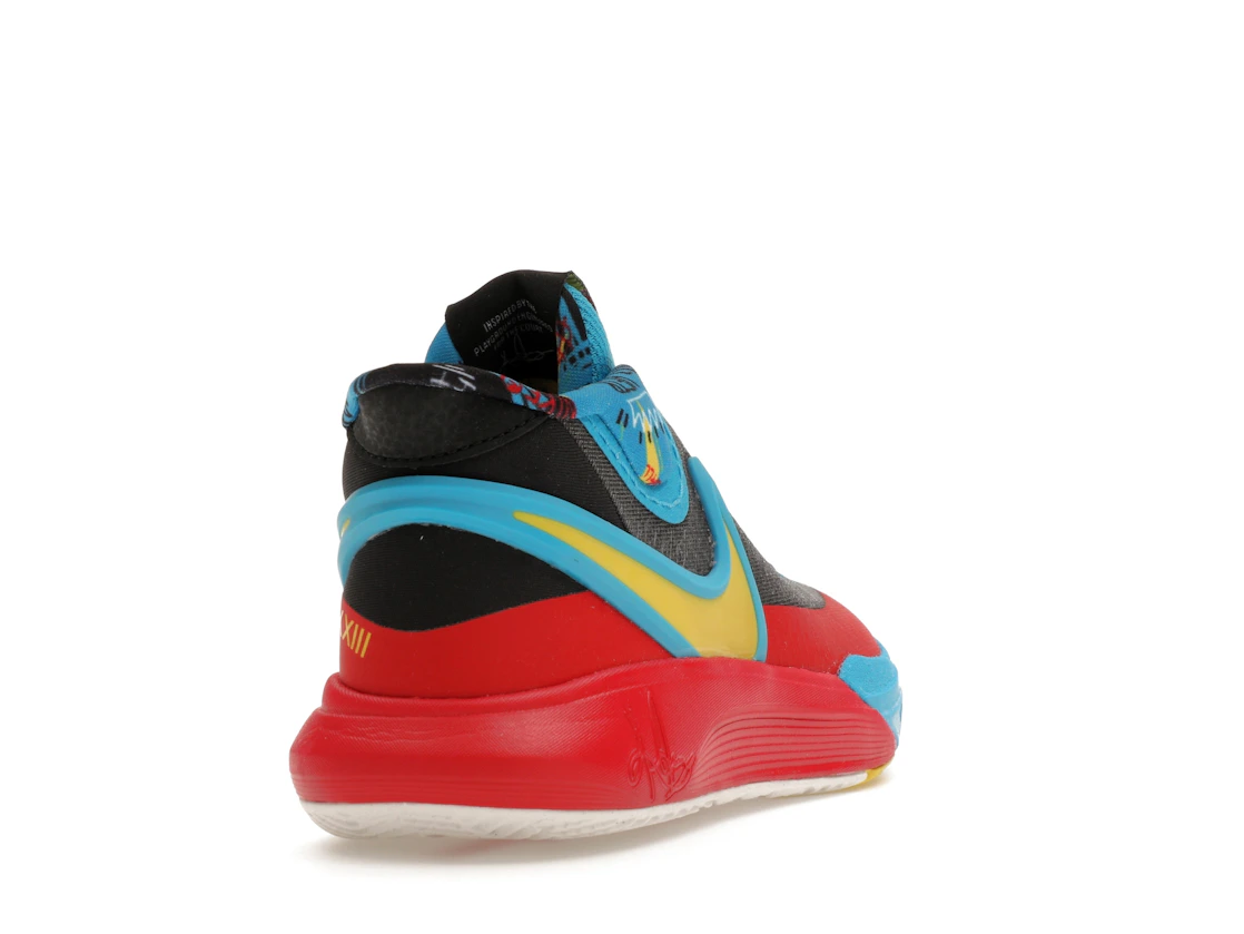 Vue 30 de Nike Kyrie 8 GO SE Black Blue Tour Yellow (PS)