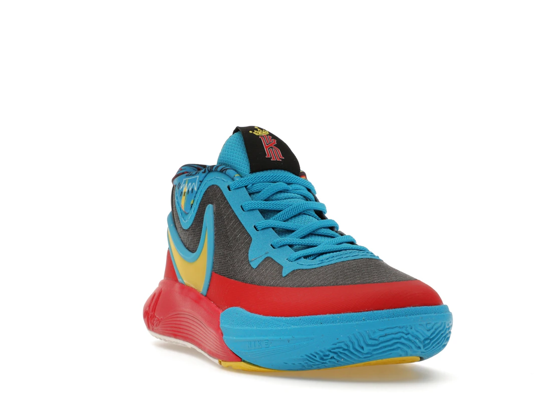 Vue 7 de Nike Kyrie 8 GO SE Black Blue Tour Yellow (PS)