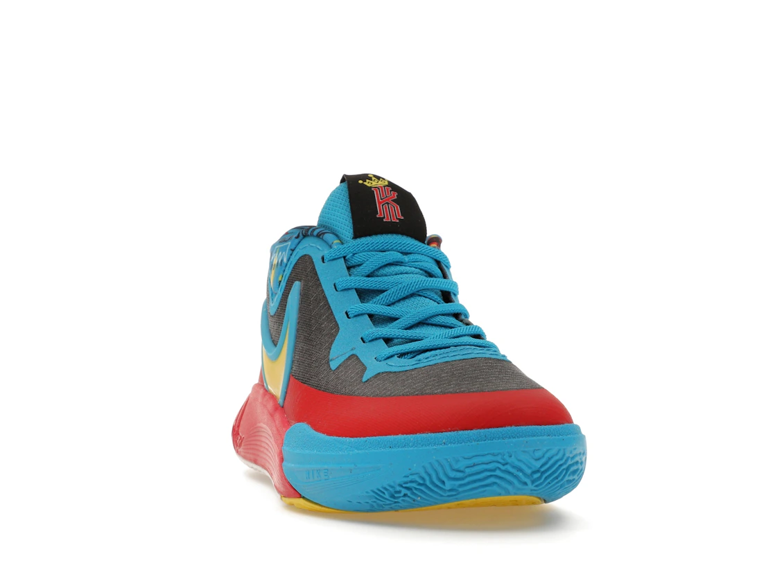 Vue 8 de Nike Kyrie 8 GO SE Black Blue Tour Yellow (PS)