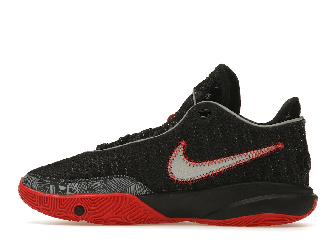 Vue 20 de Nike LeBron 20 Black University Red (GS)