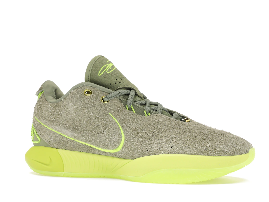 Vue 3 de Nike LeBron 21 Algae