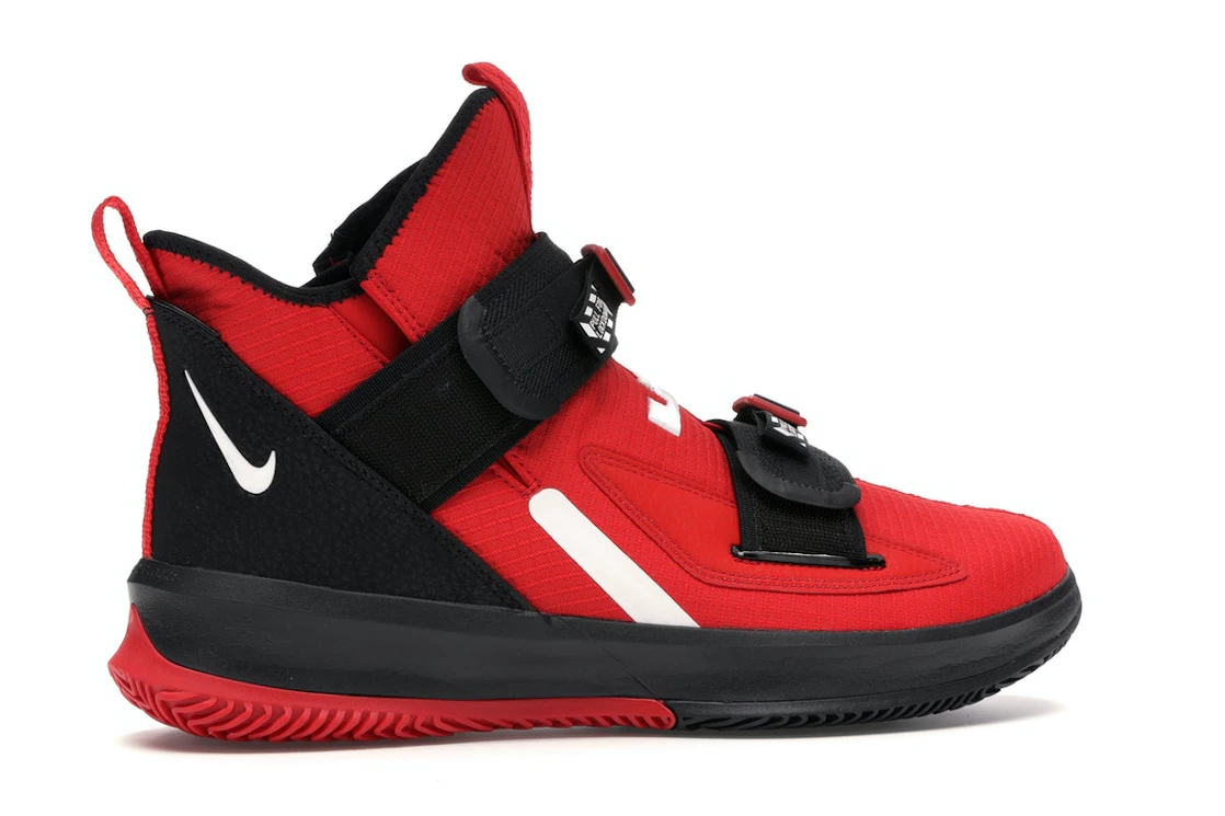 Vue 35 de Nike LeBron Soldier 13 SFG University Red