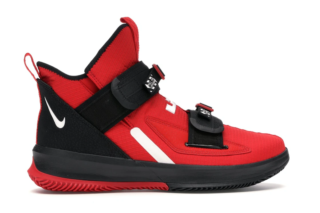 Vue 36 de Nike LeBron Soldier 13 SFG University Red