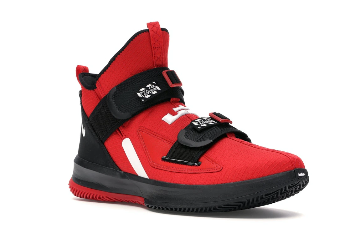 Vue 5 de Nike LeBron Soldier 13 SFG University Red