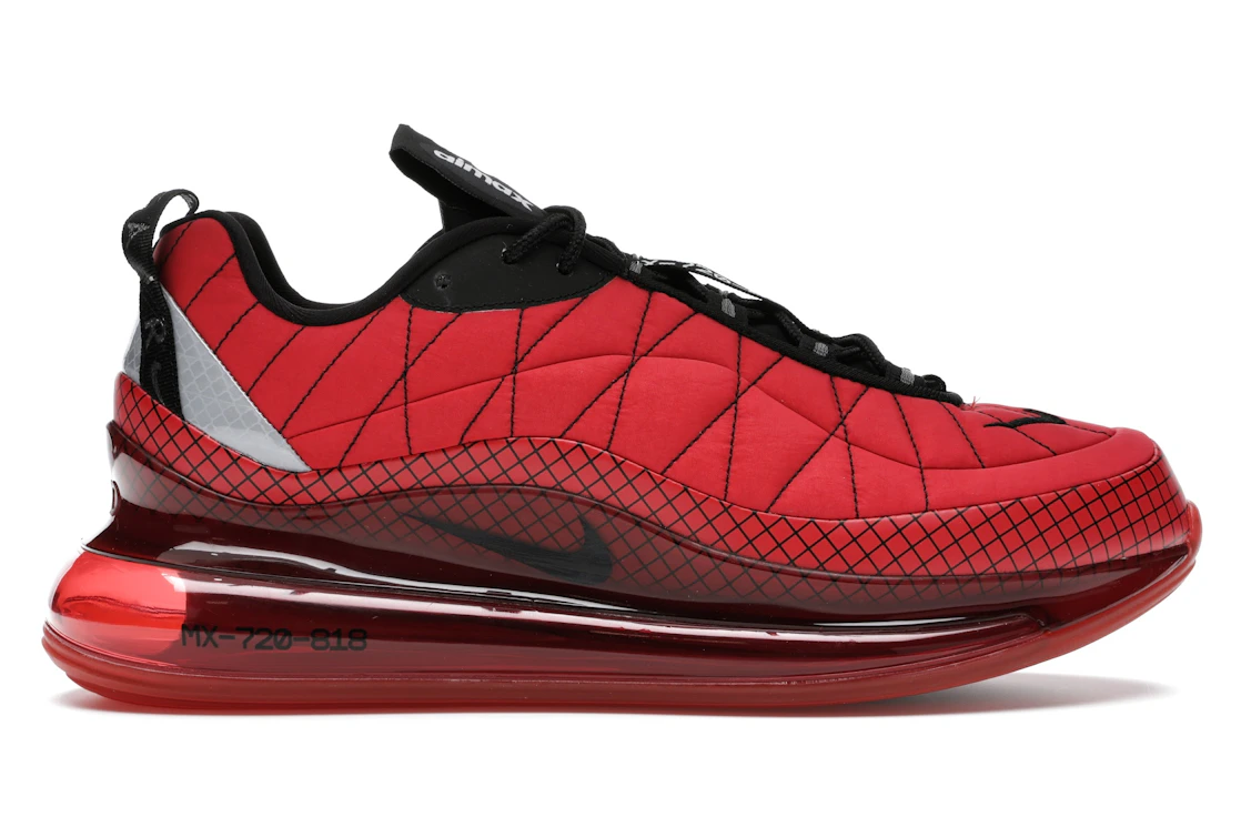 Vue 1 de Nike MX 720 818 University Red Black