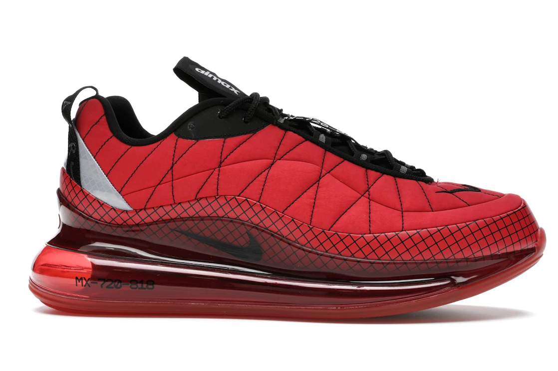 Vue 2 de Nike MX 720 818 University Red Black