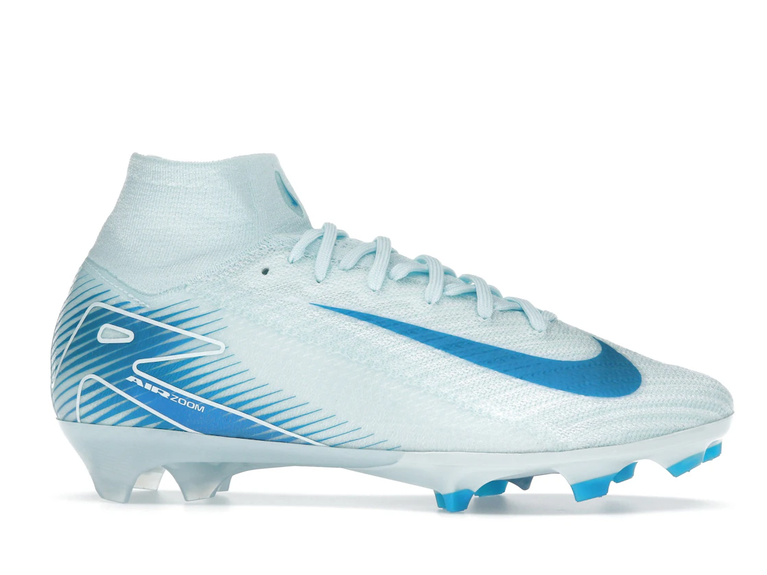 Vue 2 de Nike Mercurial Superfly 10 Elite FG Glacier Blue