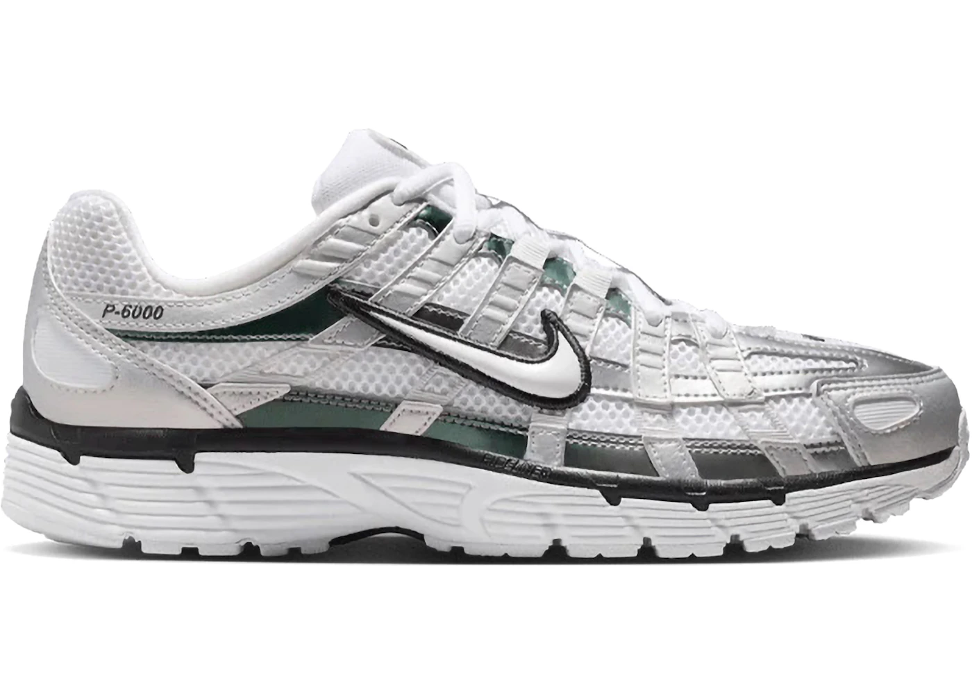 Nike P-6000 Dark Smoke Grey White 