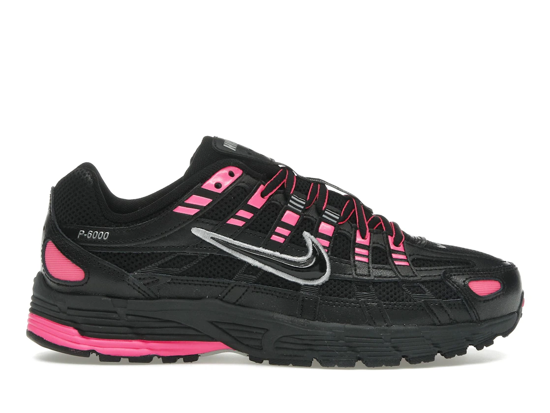 Vue 1 de Nike P-6000 Pink Blast Metallic Silver Black