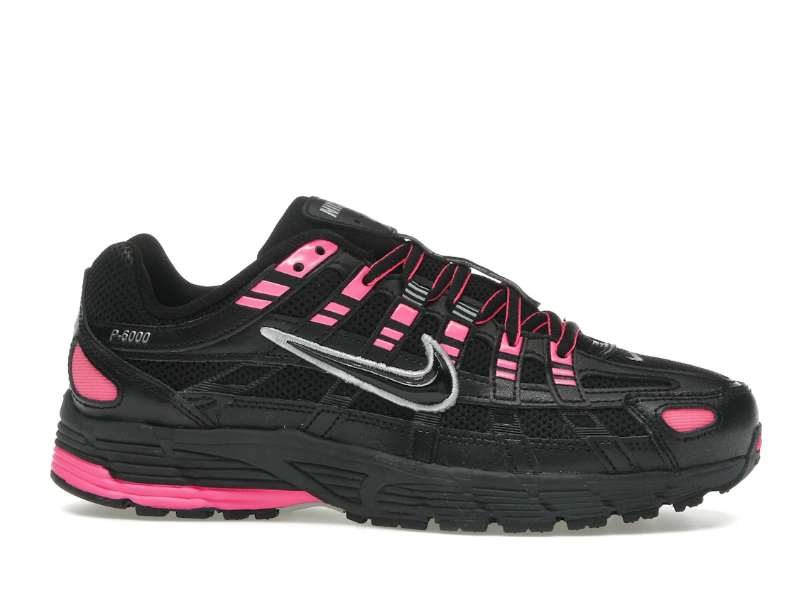 Vue 2 de Nike P-6000 Pink Blast Metallic Silver Black