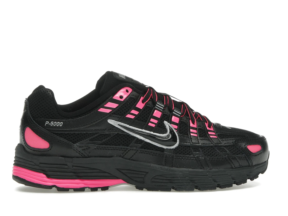Vue 36 de Nike P-6000 Pink Blast Metallic Silver Black