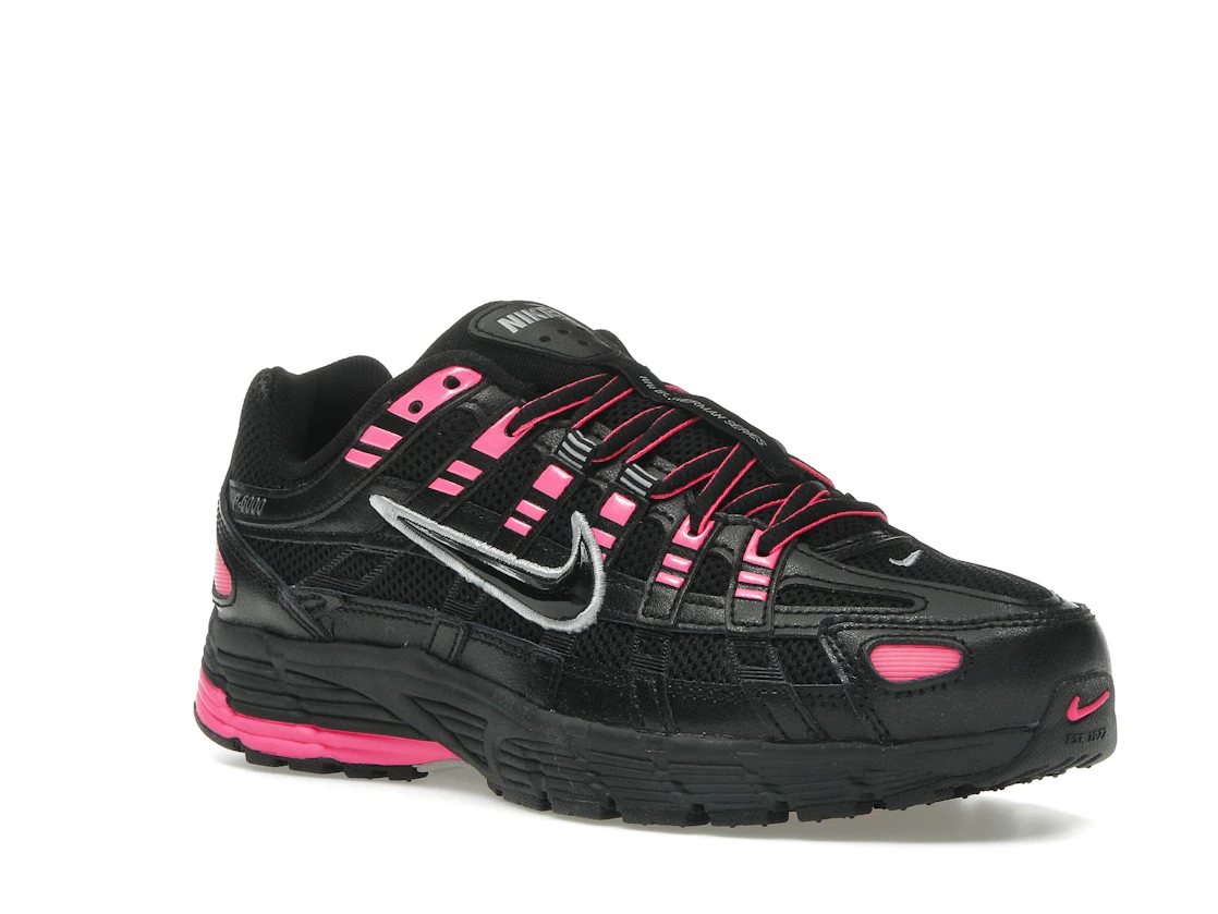 Vue 5 de Nike P-6000 Pink Blast Metallic Silver Black