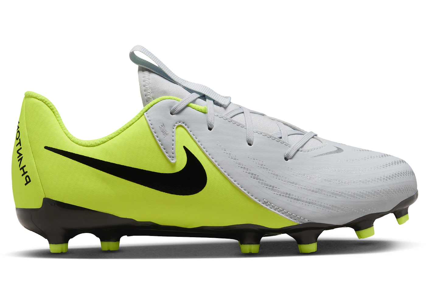 Nike Phantom GX 2 Academy MG Metallic Silver Volt Black (GS)