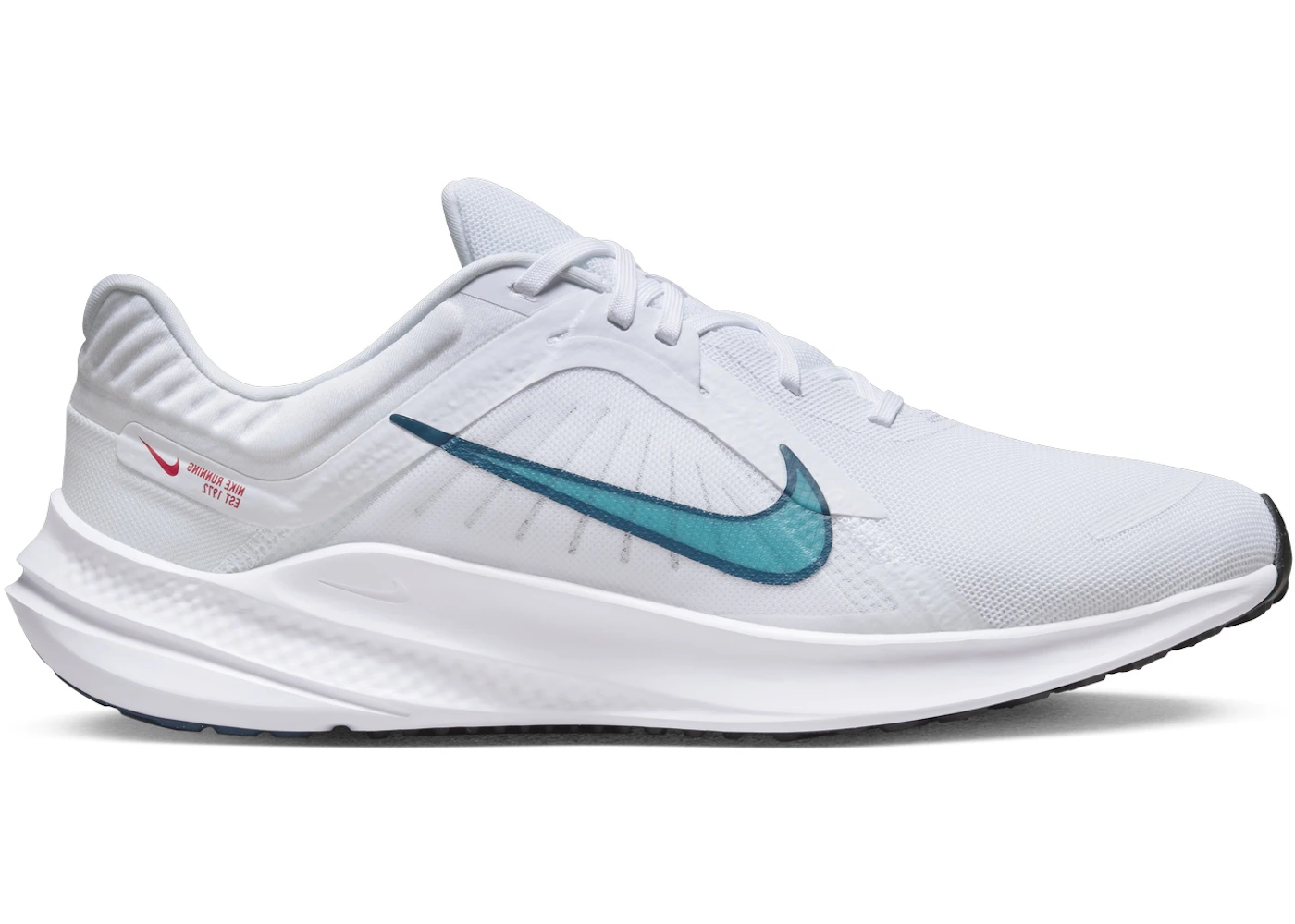 Nike Quest 5 White Light Crimson Black Valerian Blue