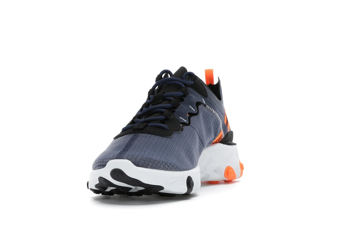 Vue 12 de Nike React Element 55 SE Midnight Navy Total Orange