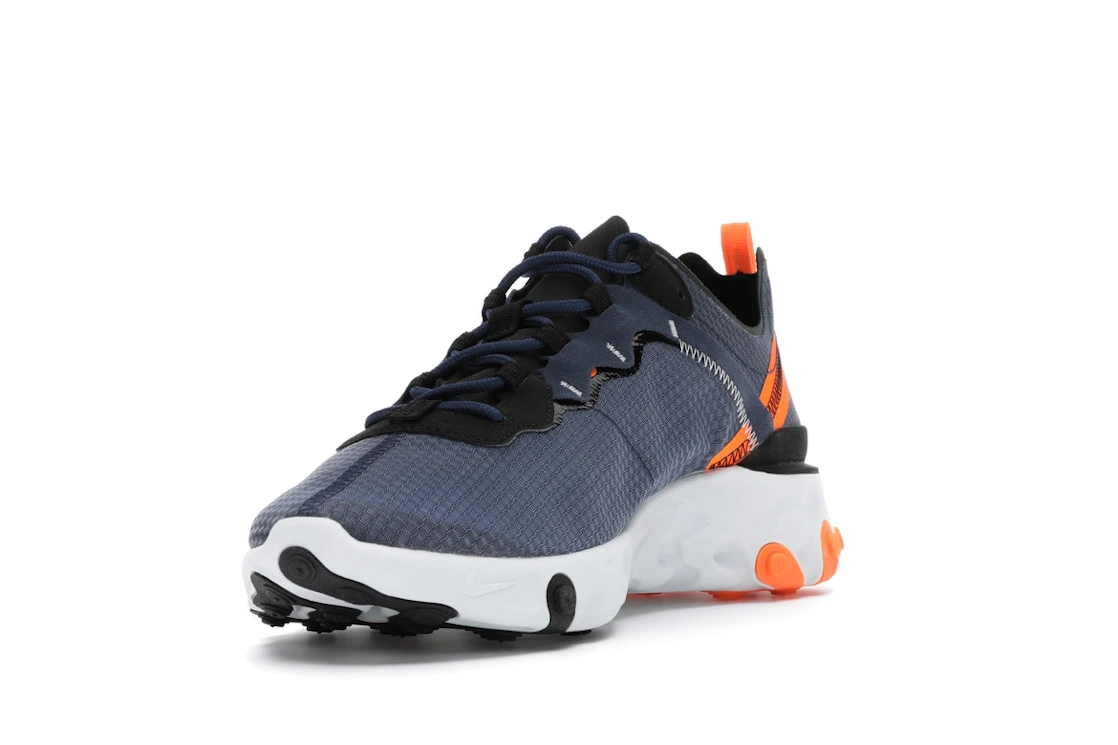 Vue 13 de Nike React Element 55 SE Midnight Navy Total Orange