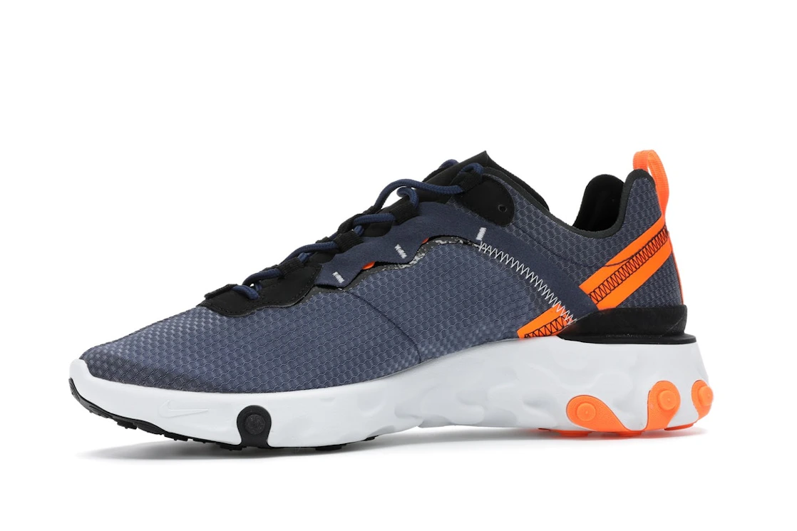 Vue 17 de Nike React Element 55 SE Midnight Navy Total Orange