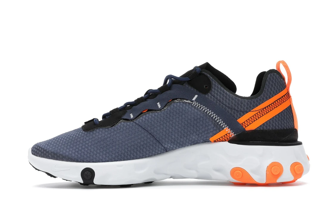 Vue 19 de Nike React Element 55 SE Midnight Navy Total Orange