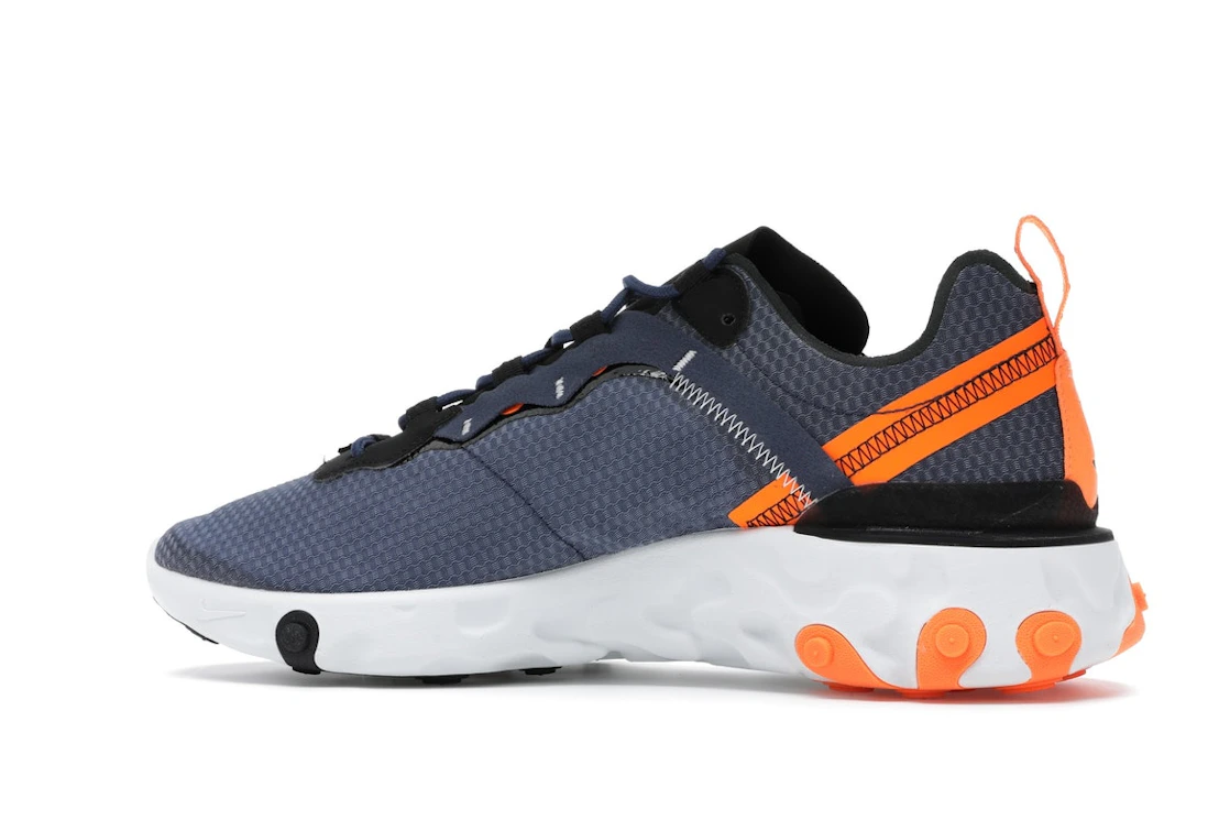 Vue 21 de Nike React Element 55 SE Midnight Navy Total Orange