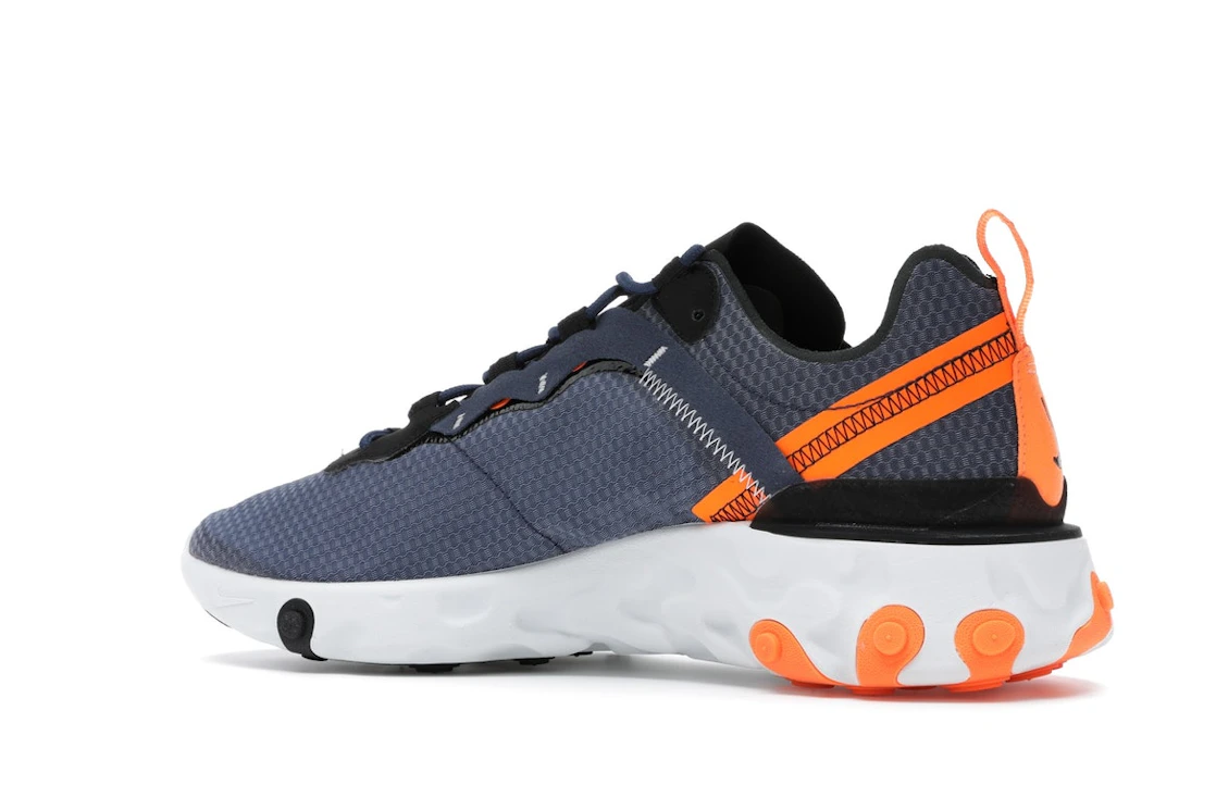 Vue 22 de Nike React Element 55 SE Midnight Navy Total Orange
