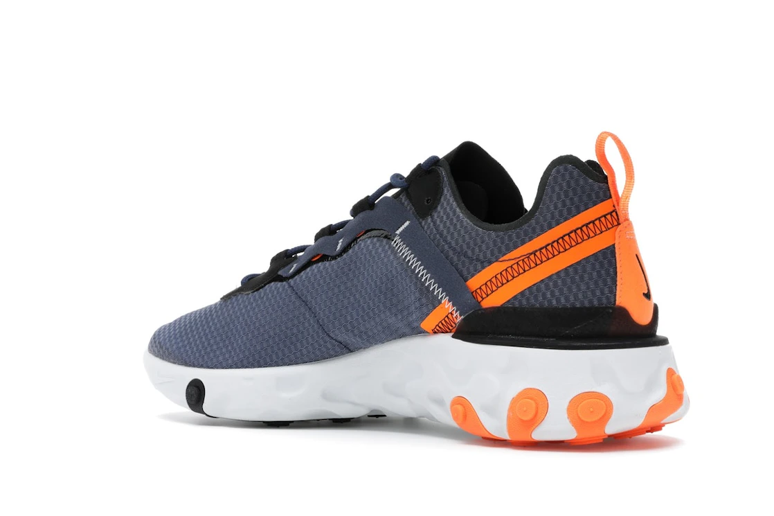 Vue 23 de Nike React Element 55 SE Midnight Navy Total Orange