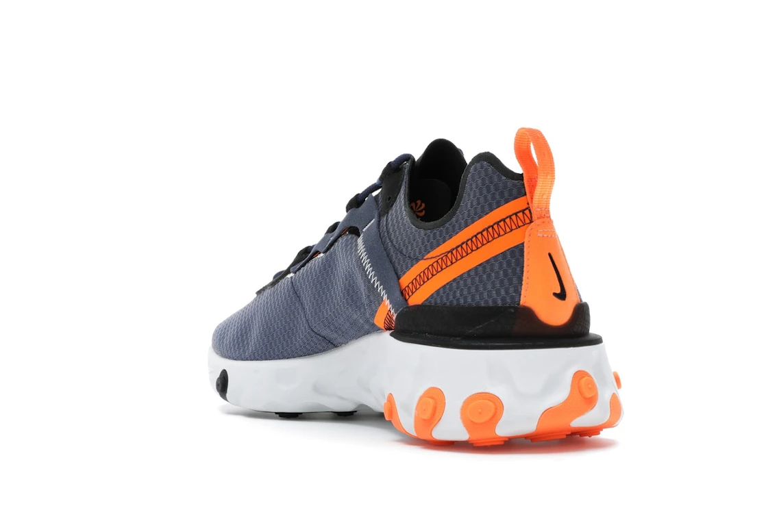 Vue 25 de Nike React Element 55 SE Midnight Navy Total Orange