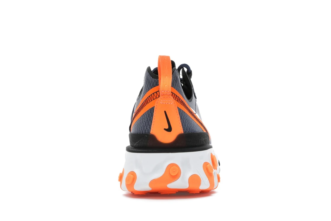 Vue 28 de Nike React Element 55 SE Midnight Navy Total Orange