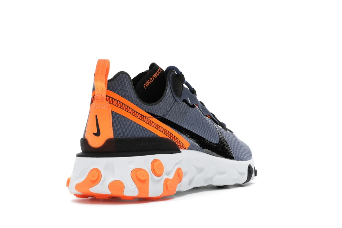 Vue 31 de Nike React Element 55 SE Midnight Navy Total Orange
