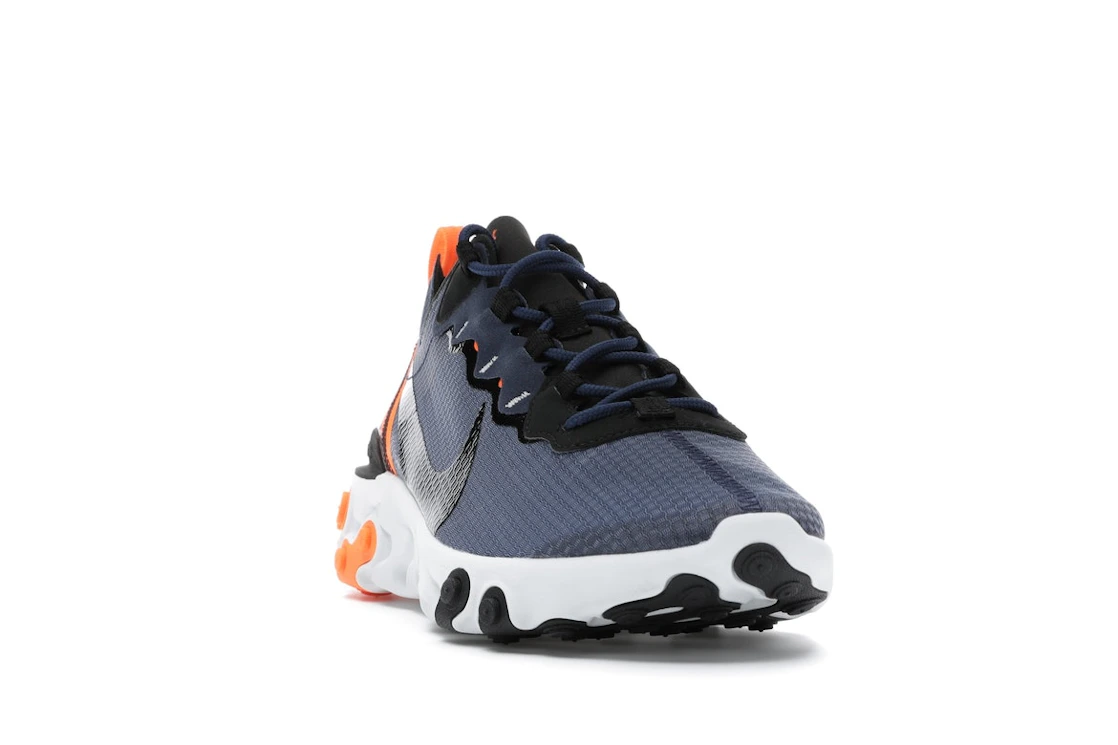 Vue 8 de Nike React Element 55 SE Midnight Navy Total Orange