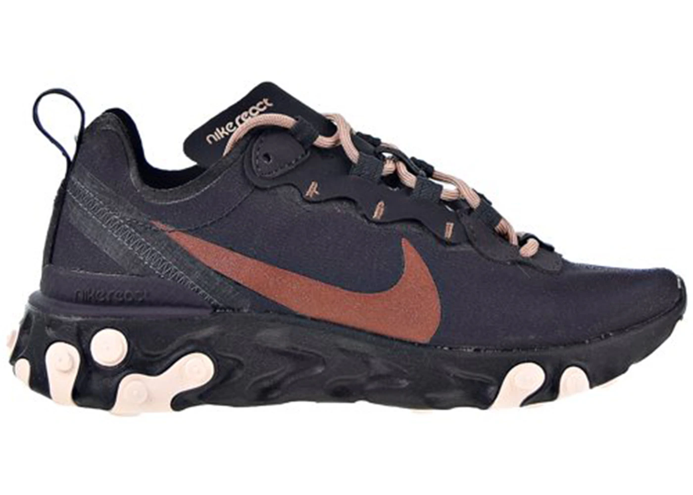 Nike React Element 55 Oil Grey Copper 