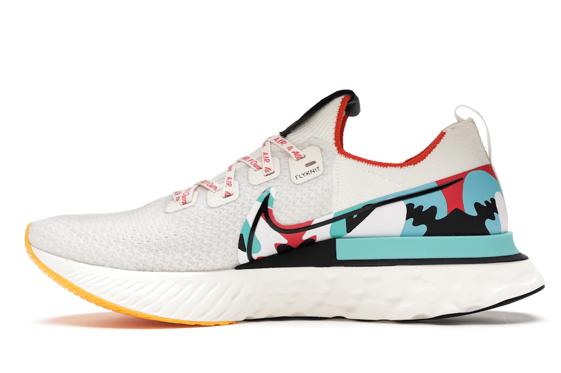 Vue 19 de Nike React Infinity Run Flyknit A.I.R Sail