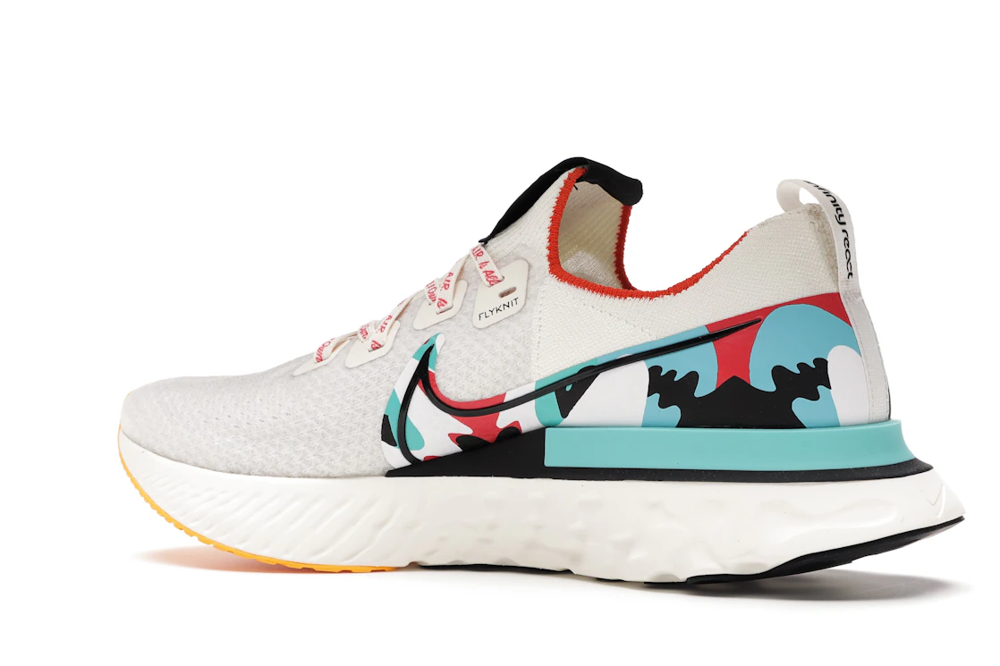 Vue 22 de Nike React Infinity Run Flyknit A.I.R Sail