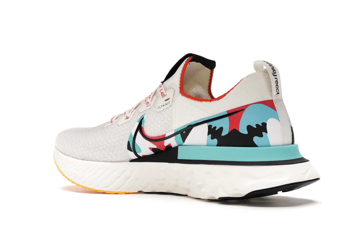 Vue 23 de Nike React Infinity Run Flyknit A.I.R Sail