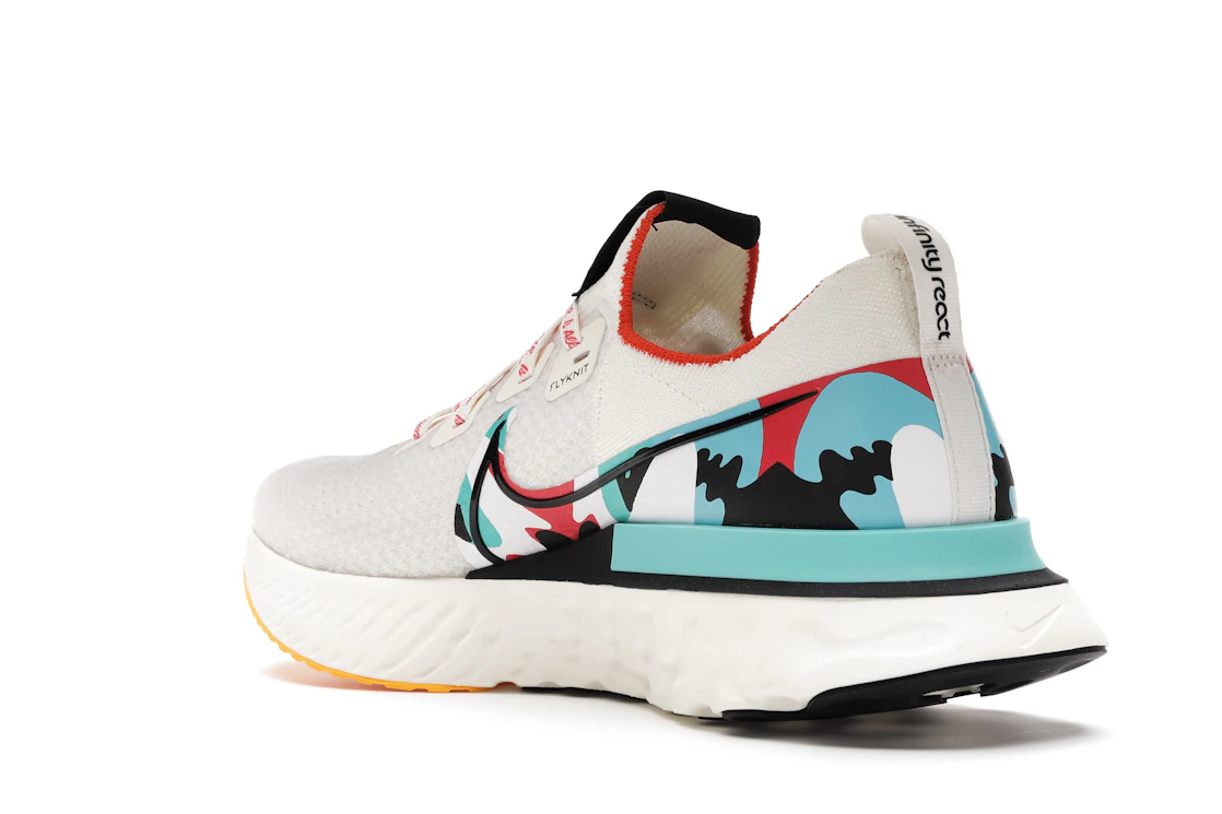 Vue 24 de Nike React Infinity Run Flyknit A.I.R Sail