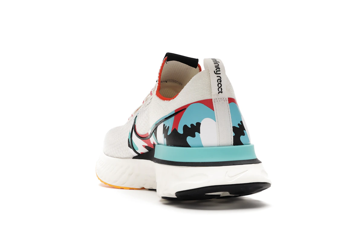 Vue 26 de Nike React Infinity Run Flyknit A.I.R Sail