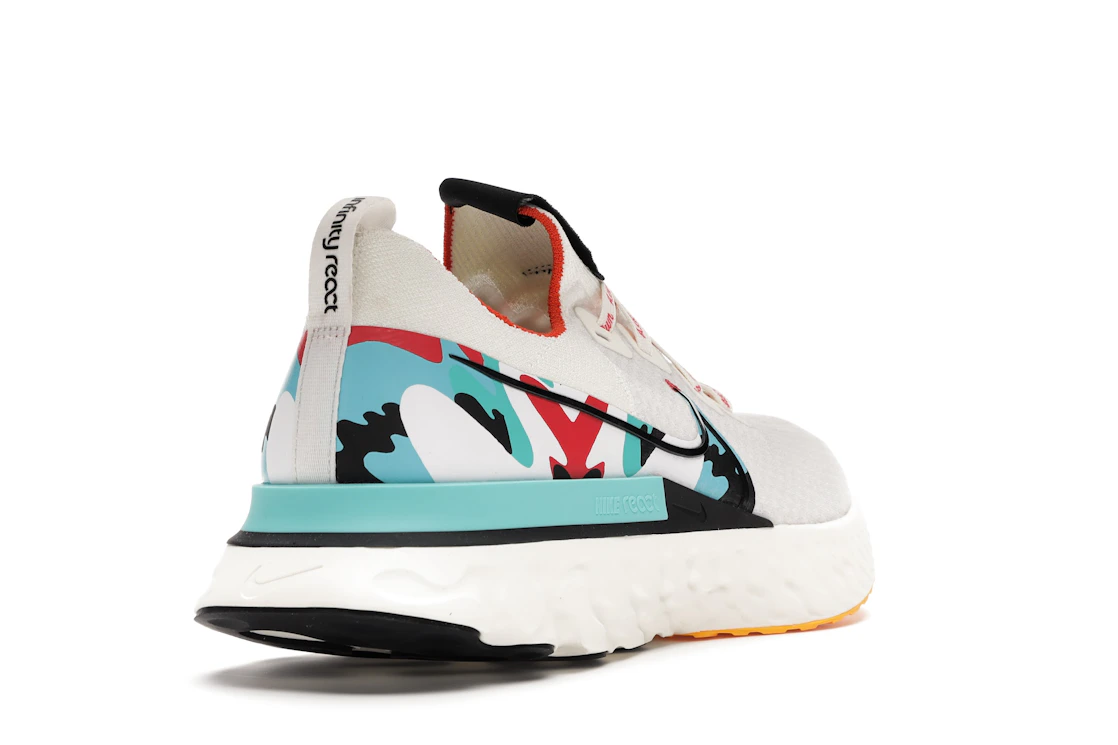 Vue 31 de Nike React Infinity Run Flyknit A.I.R Sail