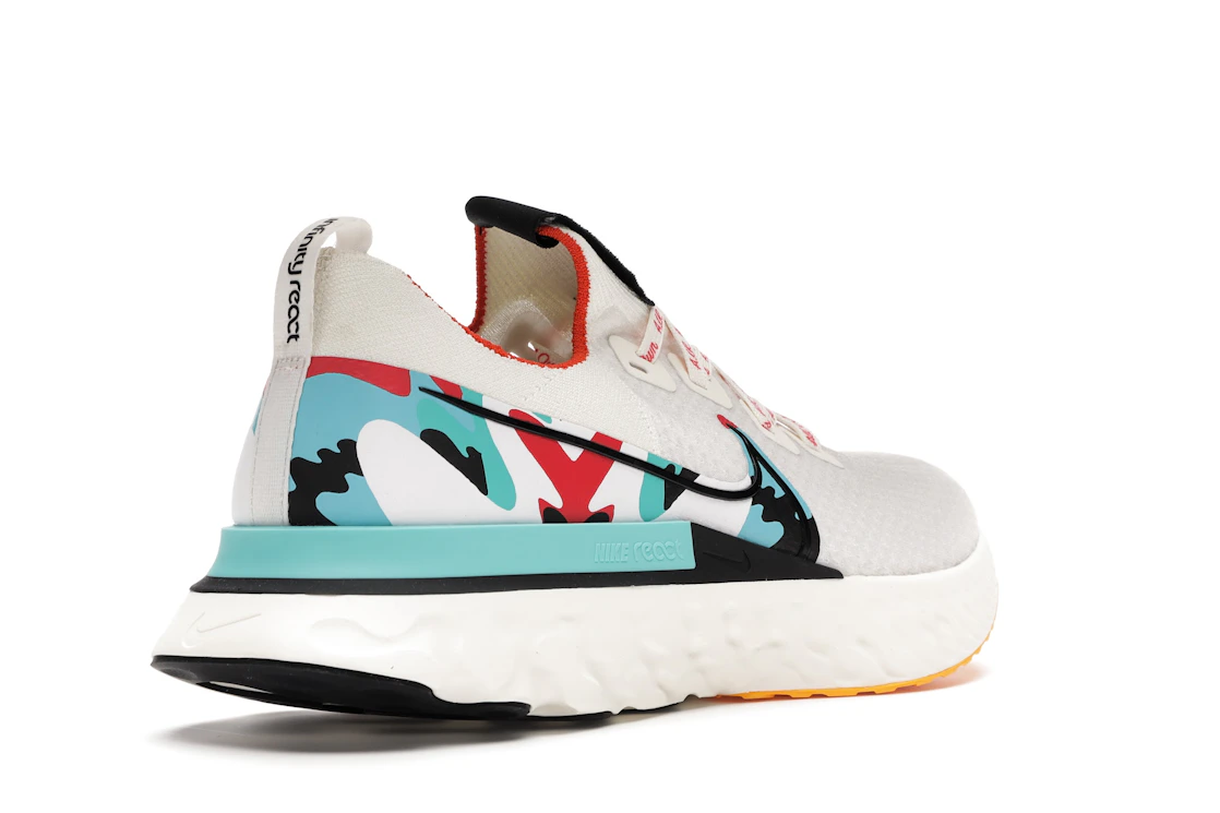 Vue 32 de Nike React Infinity Run Flyknit A.I.R Sail