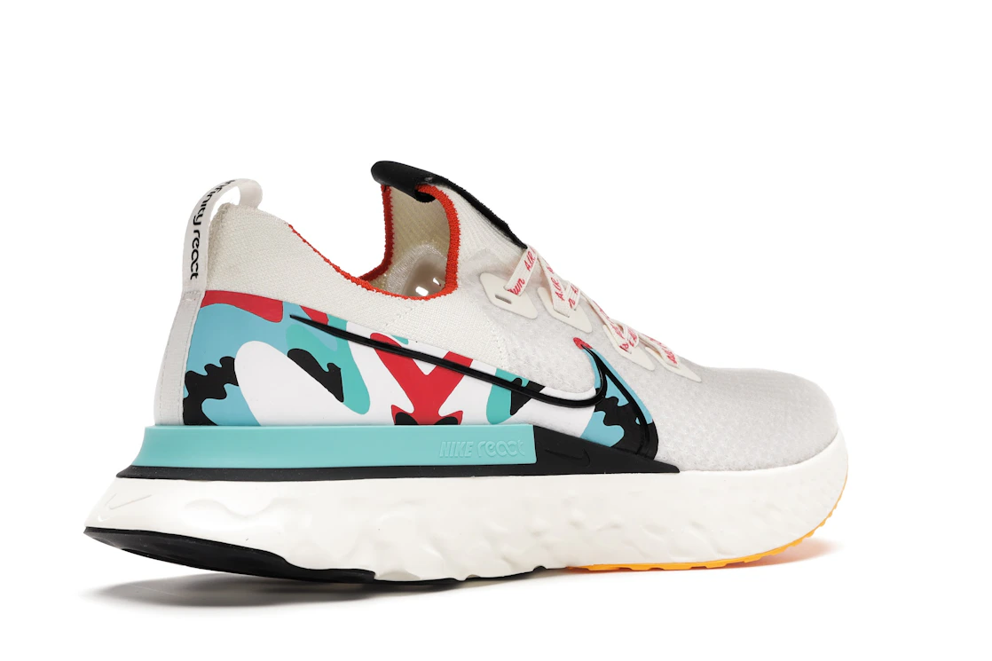 Vue 33 de Nike React Infinity Run Flyknit A.I.R Sail