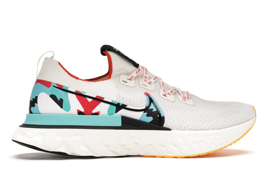 Vue 36 de Nike React Infinity Run Flyknit A.I.R Sail