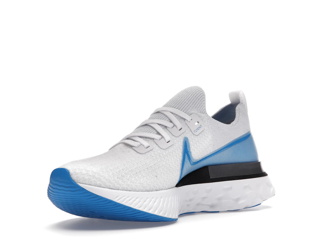 Vue 14 de Nike React Infinity Run Flyknit True White