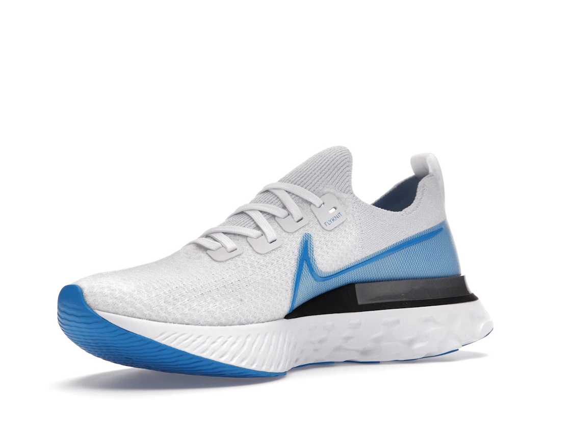 Vue 15 de Nike React Infinity Run Flyknit True White